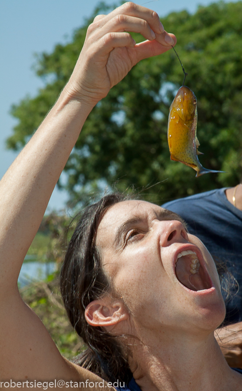 Emma and piranha